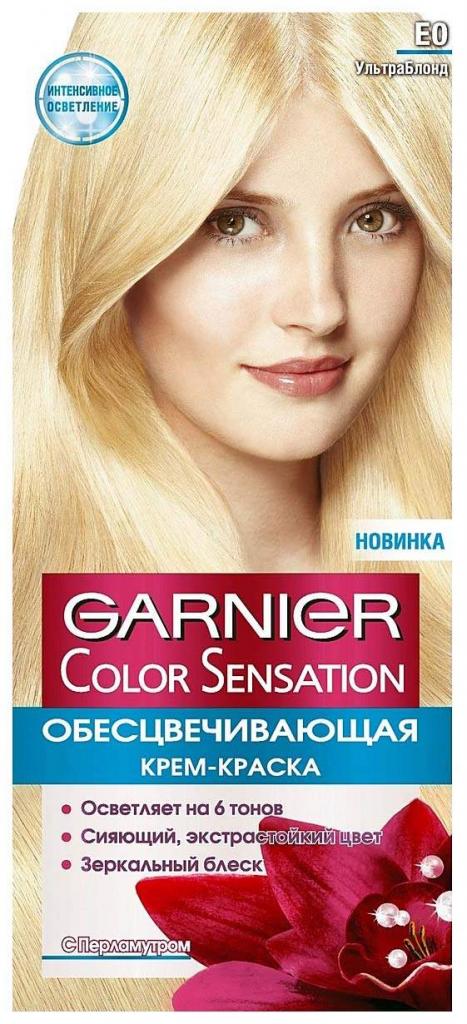 Осветляющая краска Garnier