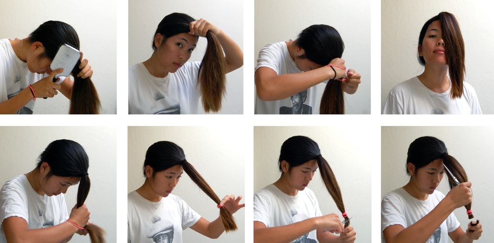 Как самостоятельно подстричь длинные волосы
